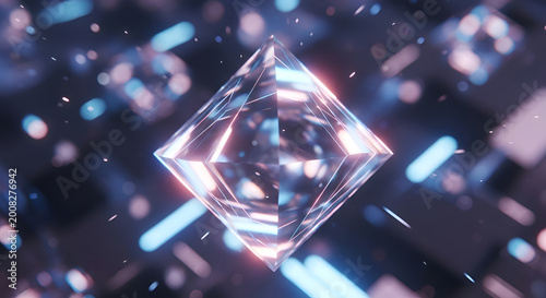 Shining Diamond in Digital Light Space.