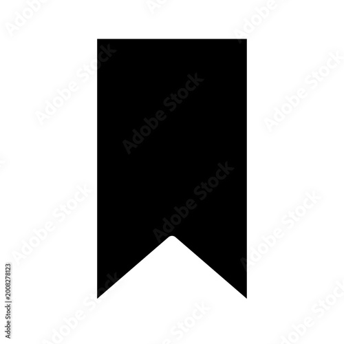 bookmark glyph icon