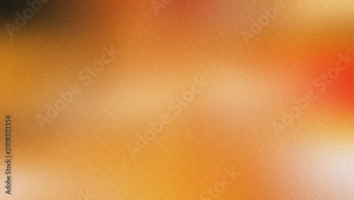 Foto A vibrant abstract composition featuring smooth gradients of warm orange and yel
