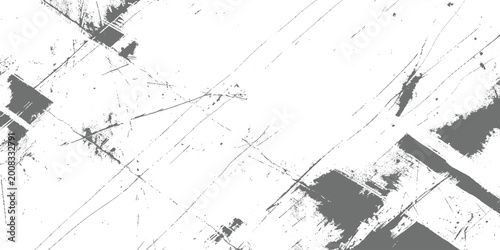 Φωτογραφία Minimalist abstract mountains, black and white sketch, rough brush strokes, textured background, high contrast, modern art style, simple geometric peaks, monochrome aesthetic vector illustration