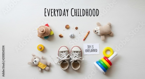 Everyday Childhood: Toys, Sneakers, and Joyful Memories