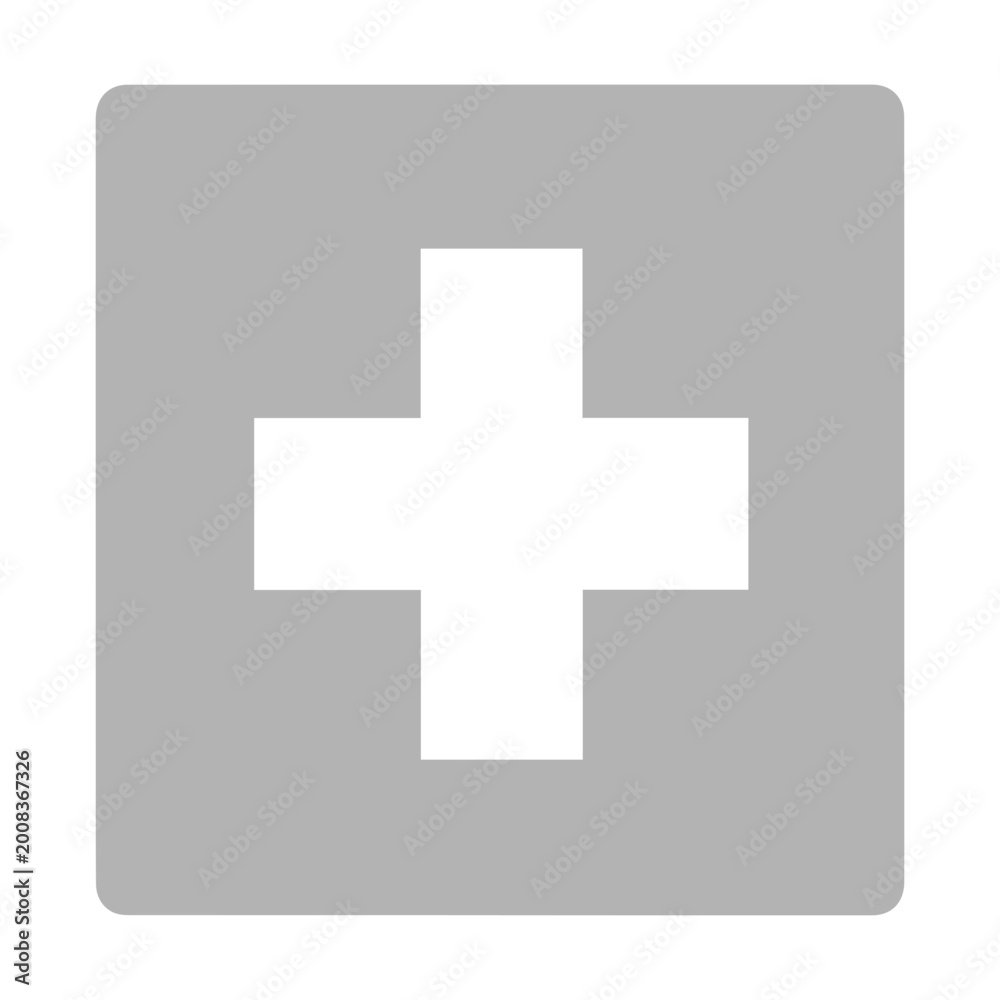 Obraz premium Plus Sign Icon