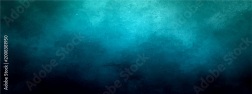 Photos Vector Atmospheric azure texture with ethereal blue gradients of cloud formation in deep space and dark background