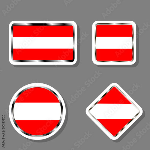 Free Download Set beautiful symbols for colorful state flag Latvia - GFXLoad