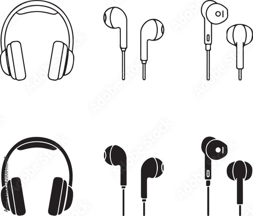 Headphone airpod icon