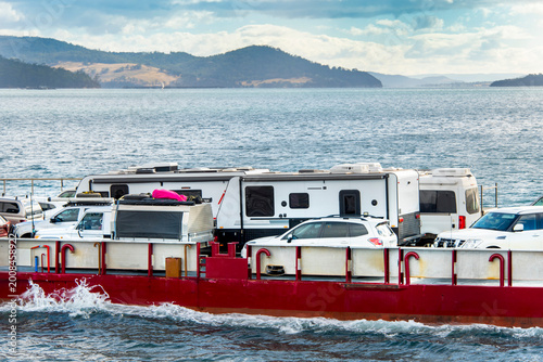 Ferry Transport to Bruny Island - Tasmania