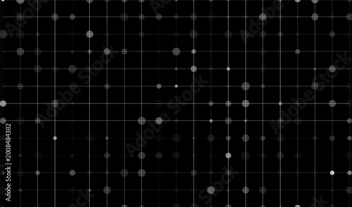 Quadro su tela Background vector pattern with line texture abstract for design technology banner