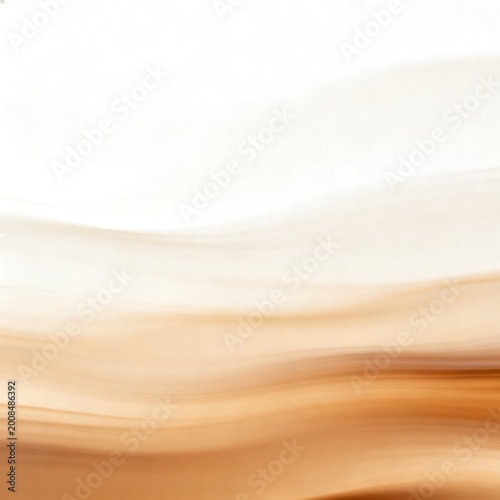 Abstract flowing wavy lines background with soft beige tones