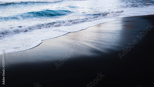 Landscape of Nogales Beach (La Palma, Canary islands, Spain)