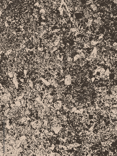 Brown and beige gritty grunge texture, distressed organic earth and sand background