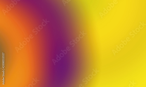Vibrant abstract gradient background with purple, orange and yellow colors