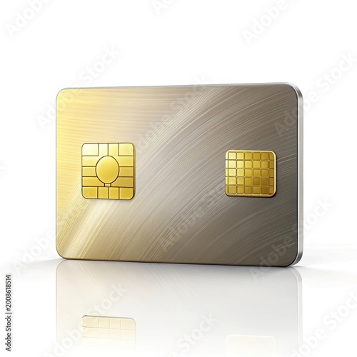 credit card and mobile phone