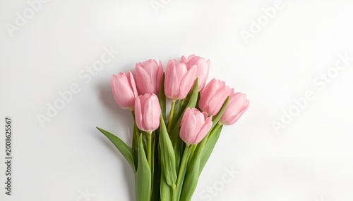 Pink tulip bouquet for mothers day