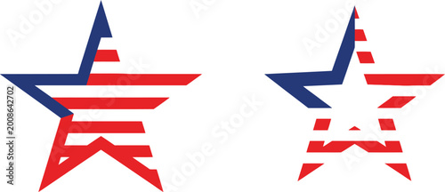Photos Celebrating independence day patriotic stars and stripes american symbolism