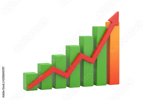 Business growth arrow with coins on green steps isolated on transparent background Free Download Business growth arrow with coins on green steps isolated on transparent background - GFXLoad