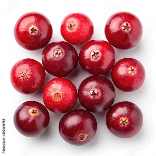 cherries on a white background