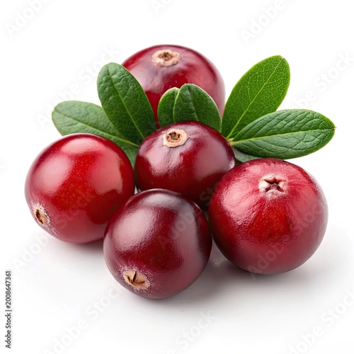 cherries on a white background