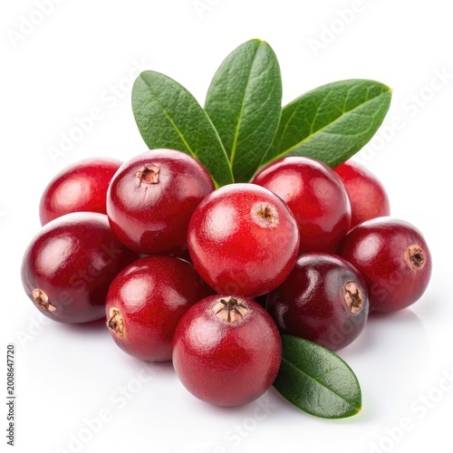 cherries on a white background