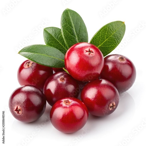 cherries on a white background