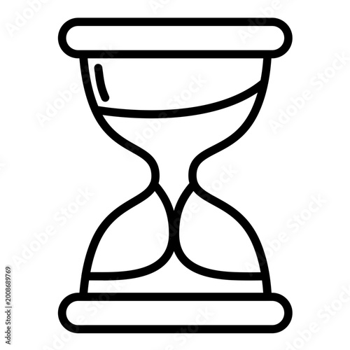 Quadro su tela Hourglass Icon