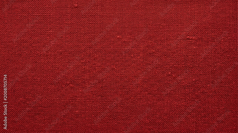 Fototapeta premium Abstract Red Cloth Texture Background High Detail 