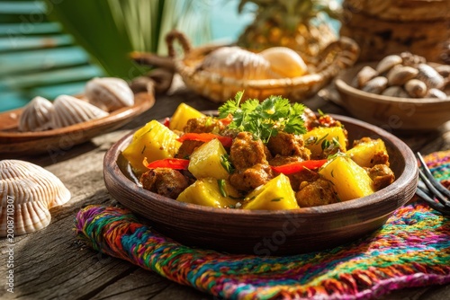 Barbados traditional summer dish