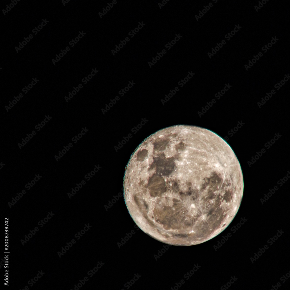 Fototapeta premium full moon in the night