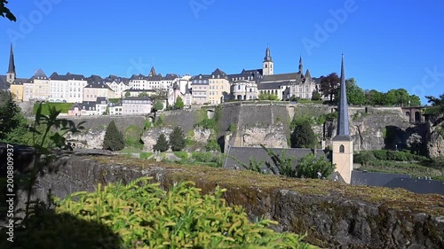 Panorama Vieille ville de Luxembourg