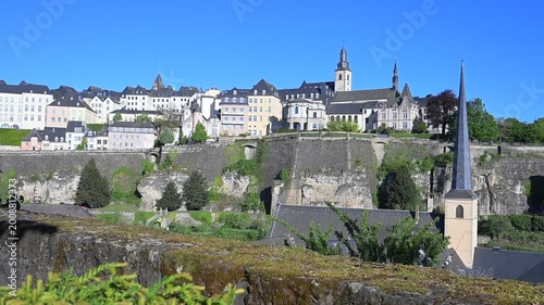Panorama Vieille ville de Luxembourg