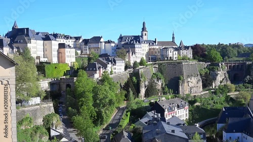 Panorama Vieille ville de Luxembourg