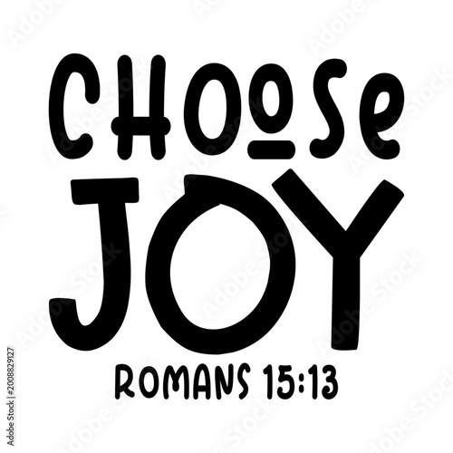 Choose joy romans 15:13