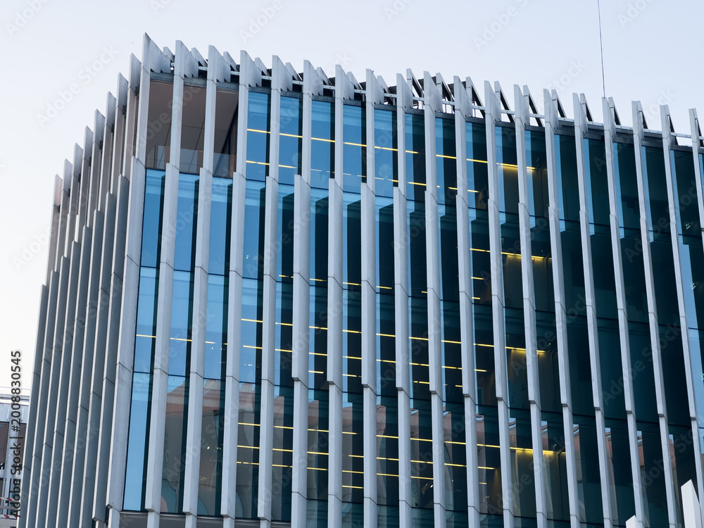 Obraz premium Modern architecture, abstract design structure 