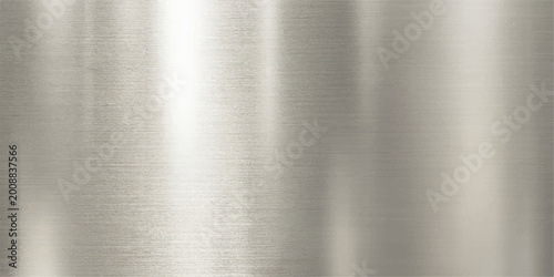 Schilderij op canvas A textured metallic backdrop, with subtle light reflections, exuding a sense of industrial elegance