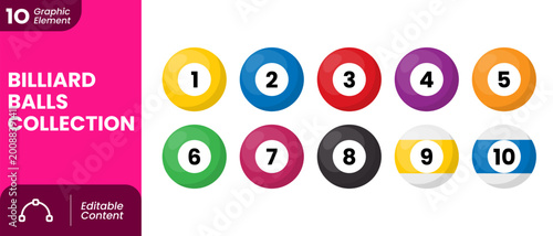 Billiard Pool Ball Icon