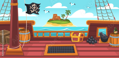 Photos Pirate ship deck