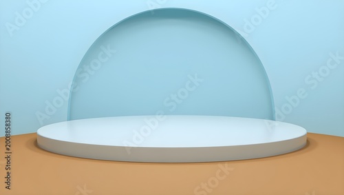 An empty, clear glass bowl on a white background with a glossy, round shape