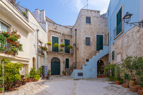 Фотография The Casamassima Town street view in Puglia Region of Italy