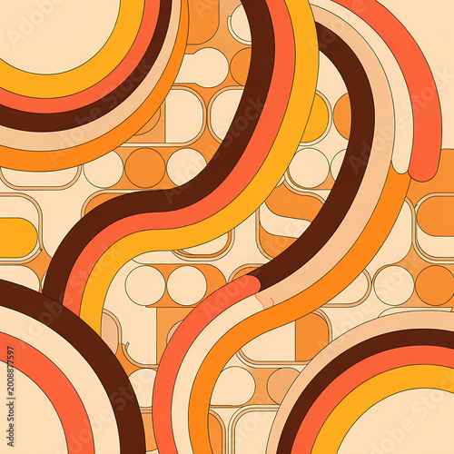 Colorful Seamless Strip Pattern Vector Background – Modern Geometric Stripe Design Illustration