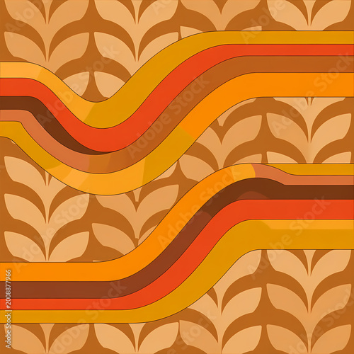 Colorful Seamless Strip Pattern Vector Background – Modern Geometric Stripe Design Illustration