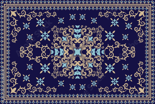 The smooth, ethnic tribal satin curtain pattern design is suitable for use in textiles and pillow designs.