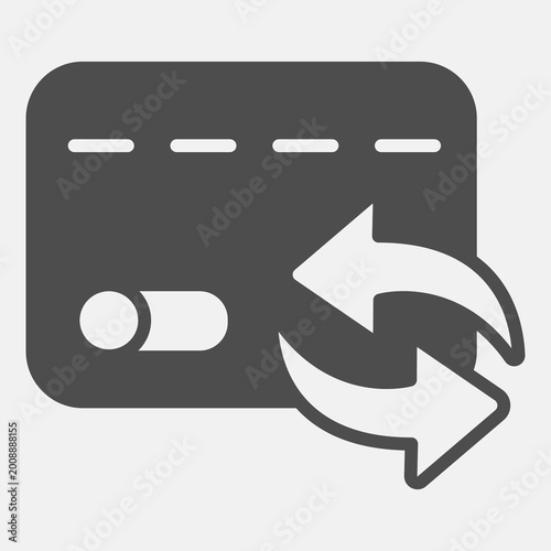 фотографія Credit card data change concept