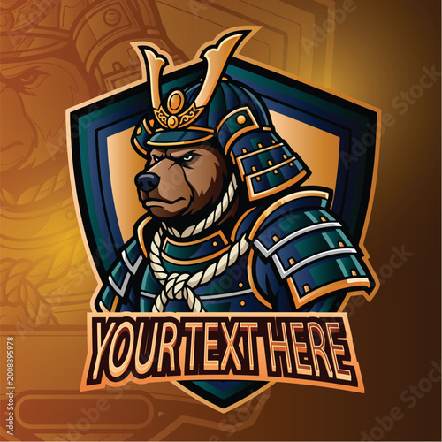 esport mascot design logo