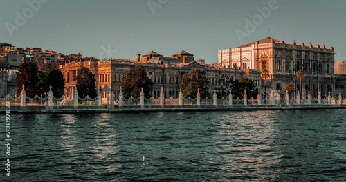 Photography Dolmabahçe Palace on the banks of the Bosphorus in Istanbul