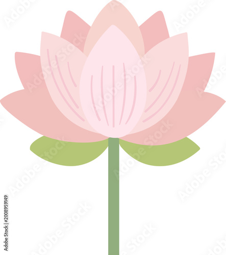 Blooming Lotus Flower for Zen Meditation Background