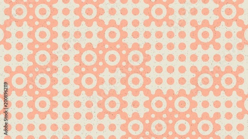 Professional Seamless Truchet Tiles Geometric Motion Background