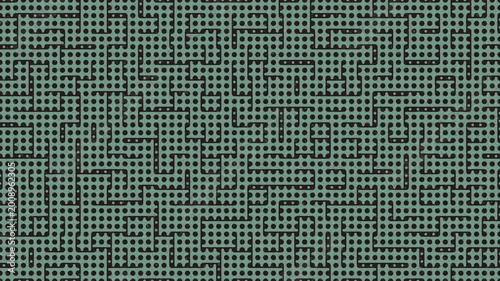 Abstract Systematic Tile Pattern Animated Motion Background