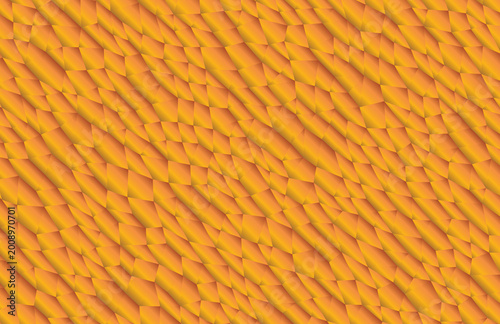 Orange diagonal textured pattern, resembling woven fibers or threads