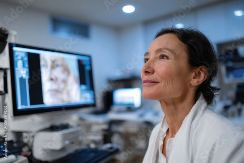 A healthcare expert reflects deeply while reviewing significant medical imaging, highlighting the importance of thorough assessment for effective patient care and treatment. Free Download A healthcare expert reflects deeply while reviewing significant medical imaging, highlighting the importance of thorough assessment for effective patient care and treatment. - GFXLoad