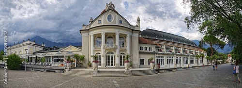 Passer Promenade with spa hotel, Merano, Trentino-Alto Adige, Italy