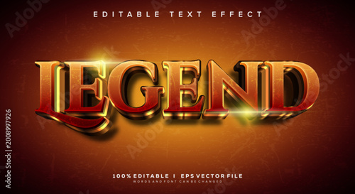 Tableau sur toile legend text effects, style colors. Text style effects.